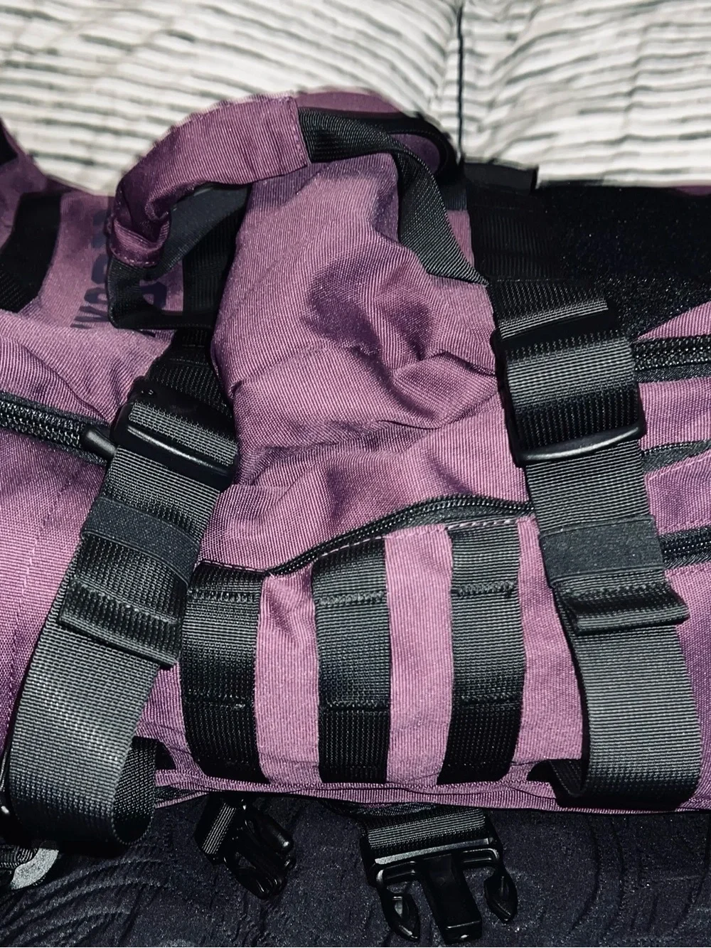 Purple No Surrender Gear Tactical Backpack